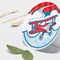 8 Ct. Up & Away Airplane Dessert Plates 7.38" Paper Plates for Travel & Birthday Themes